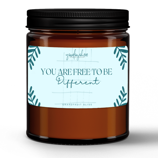 You Are Free To Be Different - Grapefruit Bliss