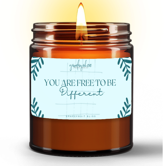 You Are Free To Be Different - Grapefruit Bliss